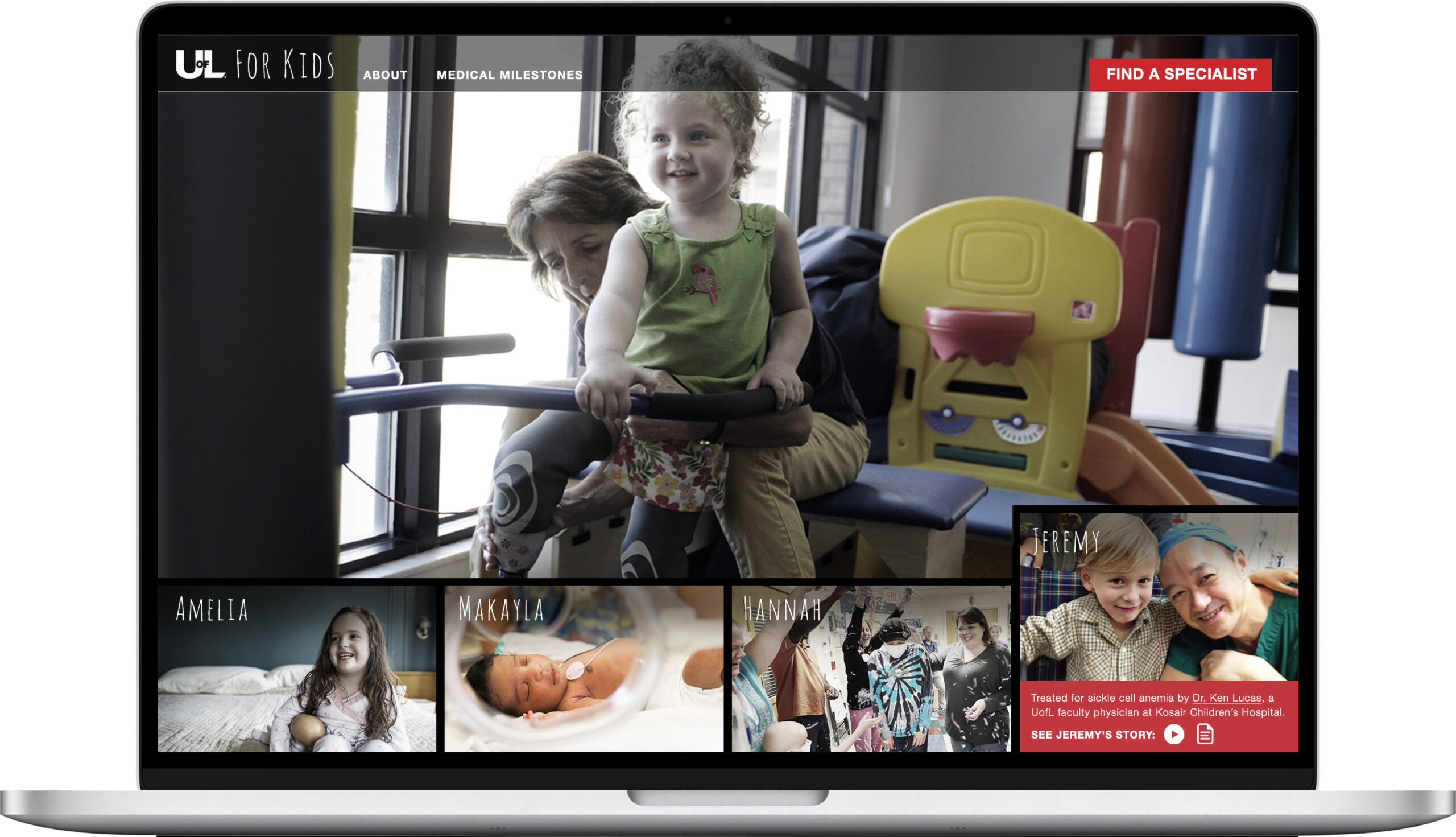 UofL_for_kids_microsite